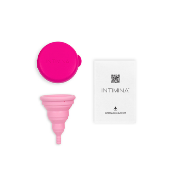 DUMMY - Copa Menstrual Intimina Lily Compact   Rosa - A